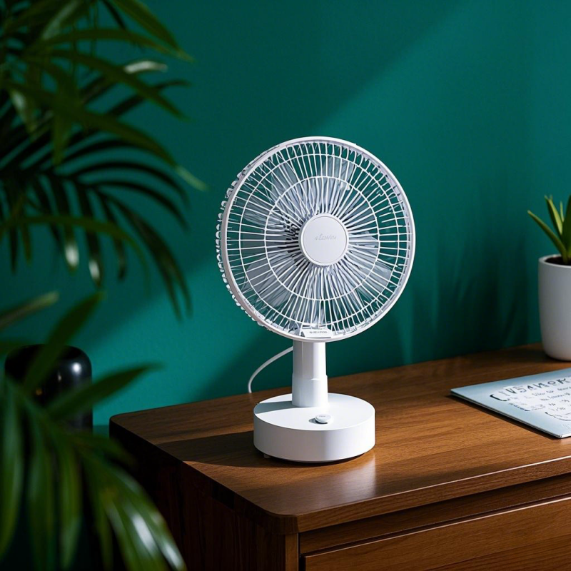 What does the fan motor do?